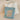 Handmade Lace Velvet Tote Bag - Blue