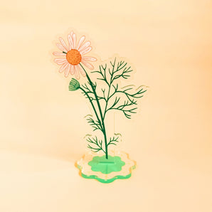 Desk Note Holder - Daisy