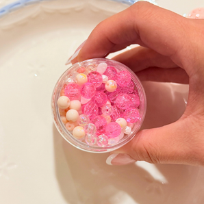 Pink Water Beads Mix