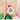 Handmade Wool Felt Bag Charm  - Miss. Polar Bear