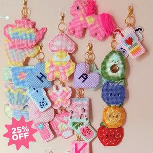 DIY Canvas Kit Bag Charm Bundle