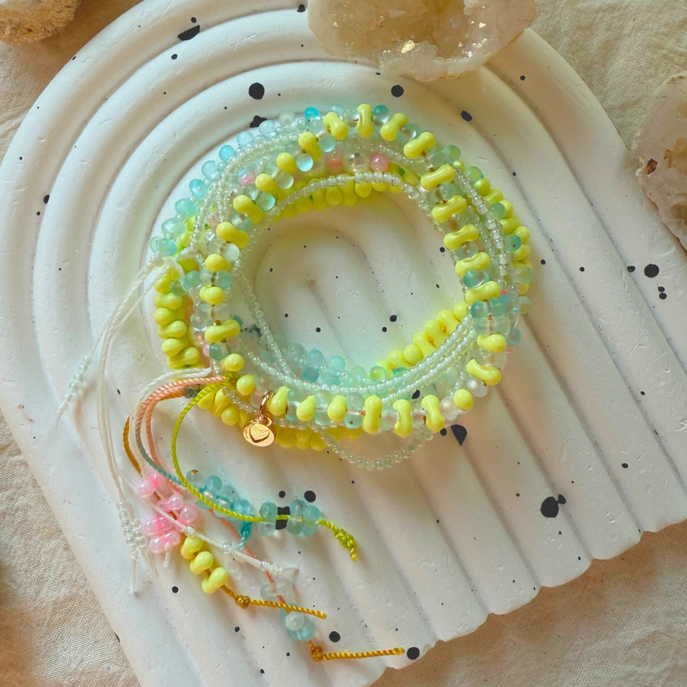 Peachy Sunshine DIY Mood Jewelry Making Kit
