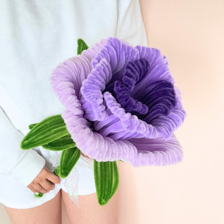 Joy Bloom Flower DIY Kit in Purple Ombre