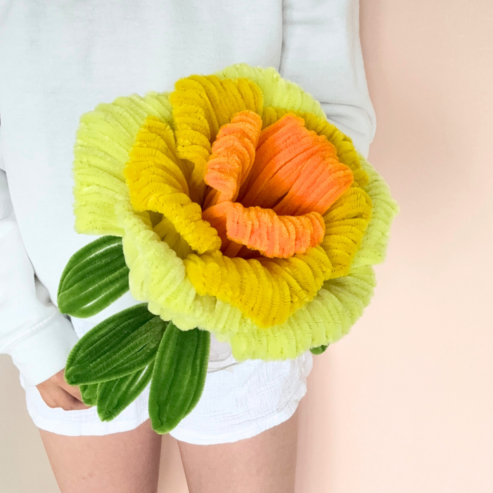 Joy Bloom Flower DIY Kit in Yellow Ombre