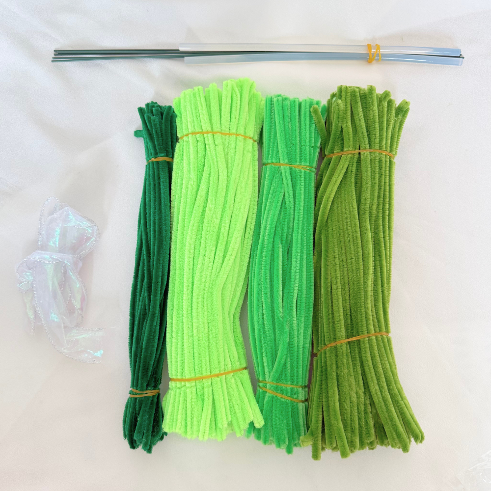 Joy Bloom Flower DIY Kit in Green Ombre