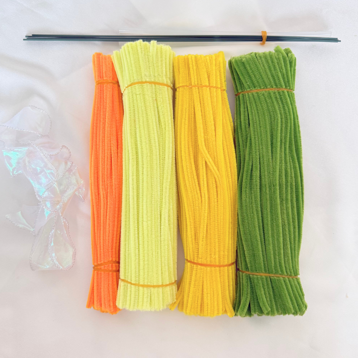 Joy Bloom Flower DIY Kit in Yellow Ombre