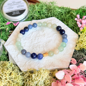 Seaside Escape (AAA Jade + Sodalite + Aventurine)
