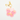 Picnic Time Keychain Bag Charm DIY Canvas Kit - Pink Butterfly