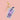 Mellorie Cafe Keychain Bag Charm DIY Canvas Kit - Taro Boba Milk Tea π§