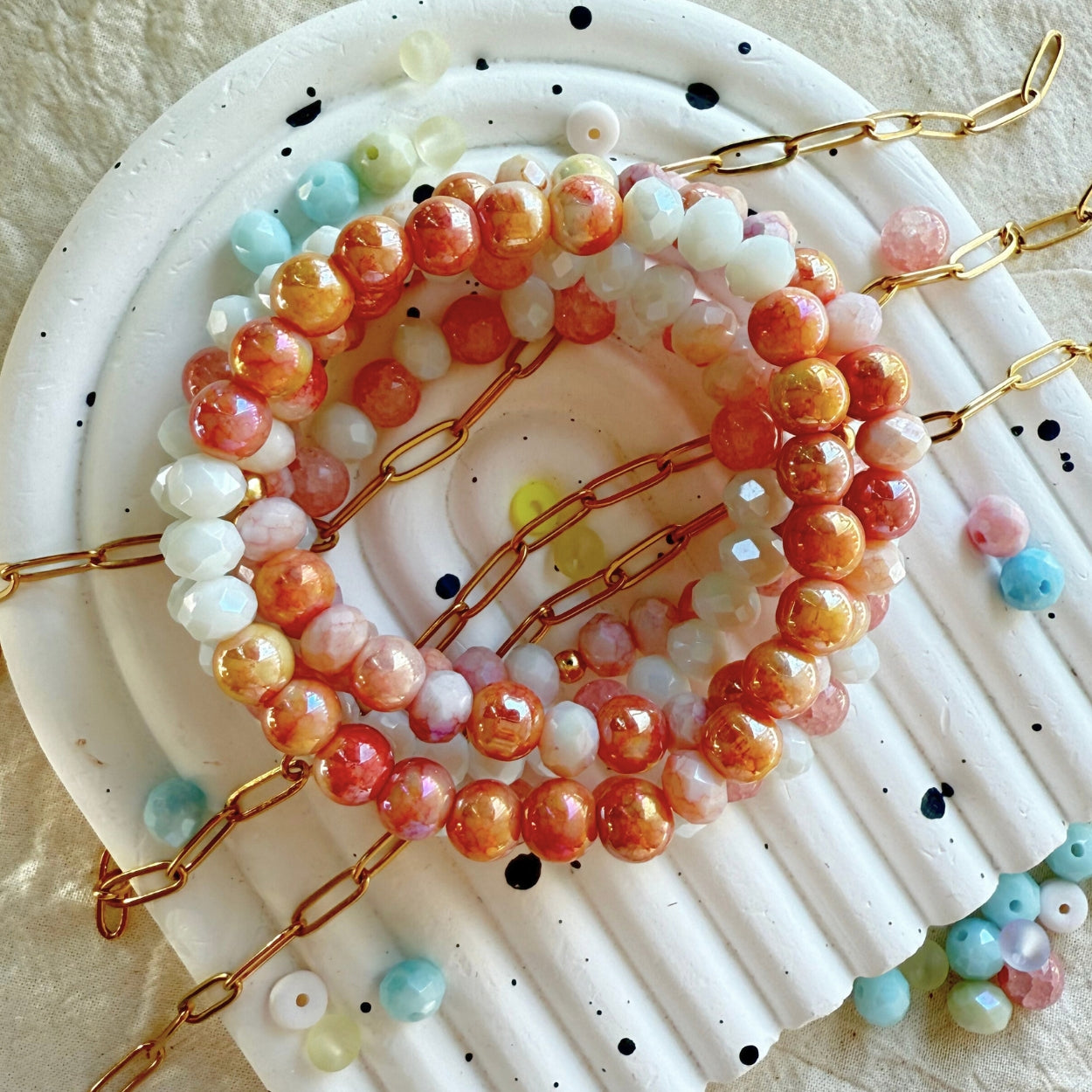 Amber Sorbet Jewelry Making Kit
