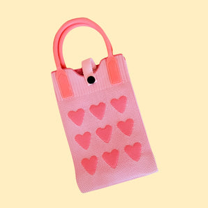 Heartful Mini Bag - Pink