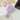 Pearl Bloom Mini Hair Brush - Cotton Candy Pearl