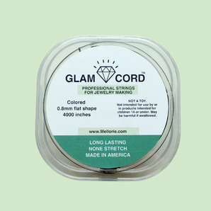 GlamCord 0.8mm - Beginner friendly elastic cord